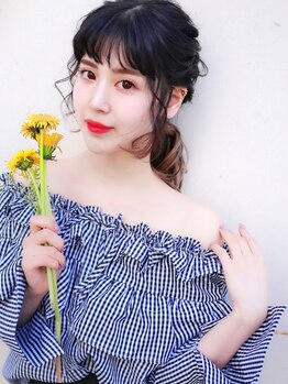オリーブ(OLIVE)の写真/ヘアセット¥980★早朝6時からご予約◎お電話、SNSからお問い合わせOK！お気軽にお申し付けください♪