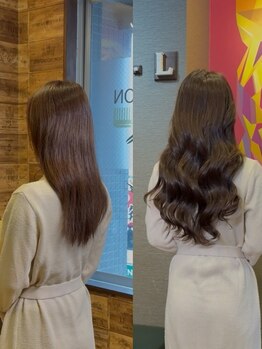 オールドエル(OLD.L)の写真/最先端【羽エクステ】導入！技術力・提案力のあるスタッフが、あなたのなりたいイメージをカタチにします◇