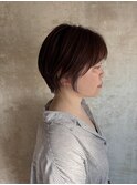 ショート×インナーカラー