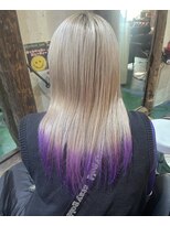 アーティカル(ARTICAL)&nbsp;#シルバーカラー #裾カラー #エンドカラー