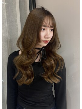 ボタン テンジン(VOTAN tenjin) 【votan ayana】オリーブカラー / レイヤーカット