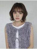 ボブ　ナチュラルブラウン　外ハネ