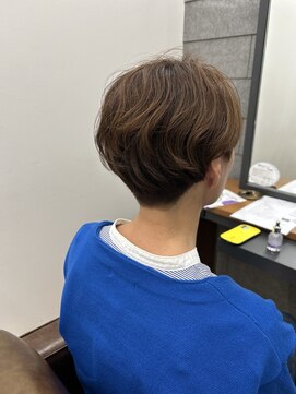 ラミール クオリティオブライフ(lamiell Quality of life) マッシュショート 白髪ぼかし