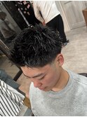 MEN’S HAIR/波巻ツイストスパイラル/フェザーパーマ/船橋