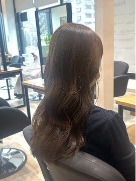 アトリエコア(Atelier Coa) 太白区アディクシーカラー顔周りレイヤーカット白髪ぼかしウルフ