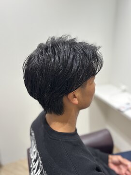 ルイマダーナ 栄店(LOUIMADNA) メンズ大人気スタイル 毛流れパーマ【二村】