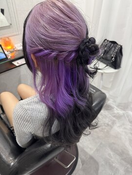アキオドットヘアー(AKIO.hair) イベント、ライブに是非！ツートーンカラークロミちゃんアレンジ