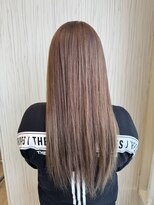 ビス ヘア アンド ビューティー 西新井店(Vis Hair＆Beauty)&nbsp;20代30代冬カラーブリーチカラー透明感ミルクティーグレージュ