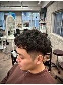 ブリーチハイライト髪質改善ダブルカラーレイヤーカット/本厚木
