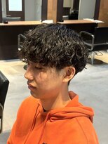 アトラクト バイ ラック 津田沼(Attract by LUCK) 波巻きパーマ/津田沼/メンズパーマ/メンズ/メンズカット