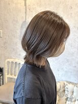 ディーヴァヘアーエズ(DIVA hair Eze)&nbsp;垢抜け/くびれボブ/グレージュカラー/顔周りレイヤー
