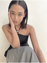 チョビー(Chobii)&nbsp;表参道透明感イルミナカラー グレージュカラー ベージュカラー