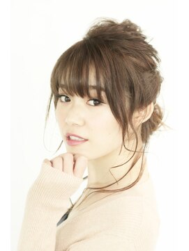 アジュール ヘアデザイン(Aｊu r hair design) 【okinawangirls×Aju-r】ラフシニヨンアレンジ