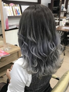 アゴーグ(agog) White☆Blue☆gradation
