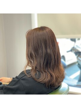 ヘアー アンド ビューティー ザ エフ 西尾店(Hair Beauty the F) ライトラベンダーグレージュ
