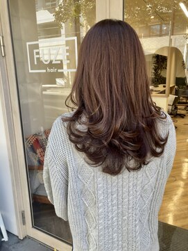 フューズ ヘア(FUZE hair) 大人かわいいナチュラルロング★イルミナサファリカラー★