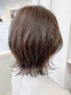 キャアリー(Caary) 福山市美容室Caary人気 定番可愛いマロンベージュカラー