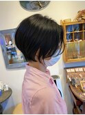 【くびれ×ショートボブ】