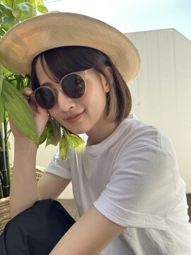 サロンドミルク 溝の口店(salon de MiLK) 20代30代40代/ボブ/ミニボブ/インナーカラー［溝の口］