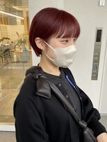 カサネ(casane)&nbsp;ショートボブ×pink