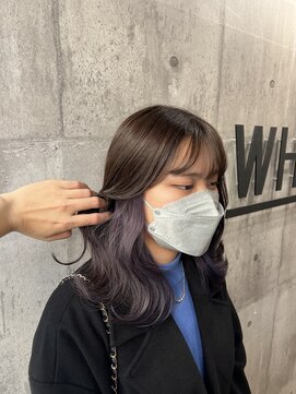 アンダーバーホワイト 南海難波店(_WHITE) 【＿white+】