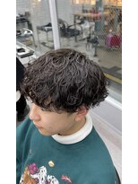 オムデュー(HOMME DEUX)&nbsp;【KAITO】波巻きパーマ