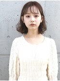 天神【BIRTH】小顔補正立体カット×春パーマ　5
