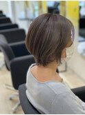スタイリングが楽チン!ショートヘアー