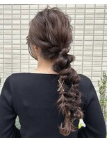 フェリア 池田(FERIA)&nbsp;顔周りカット/韓国ヘア/ヘアアレンジ/透明感カラー/艶髪