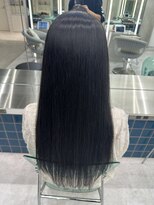 ロンドルーチェ 心斎橋(Lond luce)&nbsp;ダークアッシュ/ミディアムレイヤーカット［髪質改善/縮毛矯正］