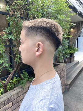 ローハ(Lowha) フェードハイトーンベリーショート☆(メンズカット/フェード)