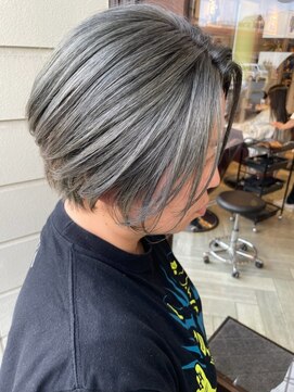 ヘア メイク ココ(hair make coco) ブリーチ★オリーブグレージュ