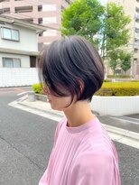 ロンドエニカ 大宮(Lond enika)&nbsp;lond惇平　大人ガーリーショートグレージュカラープリカール