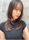 レイヤーカット ナチュラルブラウン 西田大樹