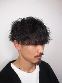 波巻きスパイラルパーマ