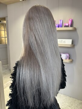 天神美容室 [天神/ブリーチ/ダブルカラー/髪質改善/ミルクティー/学割U24]