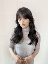 アンバー 池袋(amber)&nbsp;コテ巻き風パーマ/韓国風パーマ/ブラウンカラー[池袋駅]