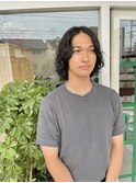 メンズボブパーマ