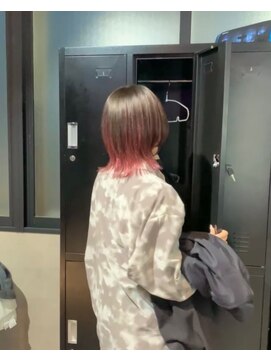 キッススワン(KISS SWAN) 【インナーカラーウルフ】札幌美容室