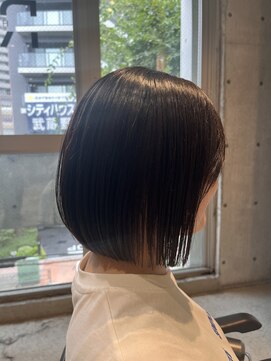 ヘア デザイン リスク(HAIR DESIGN RISK) 【RISK 白井琴菜】三鷹 顎下2センチボブ