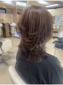 30代40代50代脱白髪染めグレイヘア白髪ぼかしハイライトレイヤー