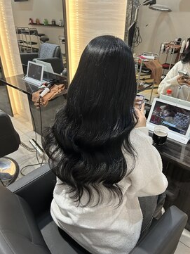 ラピス 大阪アメ村店(Lapis) 再構築トリートメント艶カラー