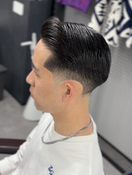 ヘアーラボ 樟葉(Hair Labo) サイドパート スキンフェード テーパー 枚方 南楠葉