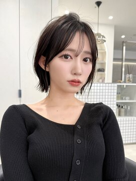 サンドエス 銀座(sand S) レイヤーボブ 大人可愛い20代30代40代似合わせカット