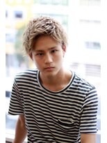 王道アップバングショート
