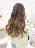 イメチェン/美髪/ロング/艶/ハイライト/白髪ぼかし
