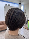 極上髪質改善/ショートボブ【美髪】【イメチェン】