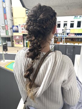 ヘアアンドデイスパ アグー(hair&dayspa AGU) 【横須賀中央 AGU】ラプンツェルヘア