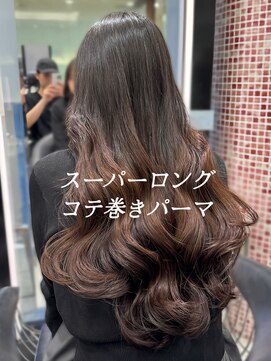 アピッシュ ギンザ(apish ginza) コテ巻きパーマ/デジタルパーマ/ロングパーマ/パーマ/ストカール