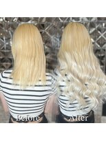 ラブスタシー 博多店(LOVESTASY)&nbsp;ホワイトブロンドロング☆